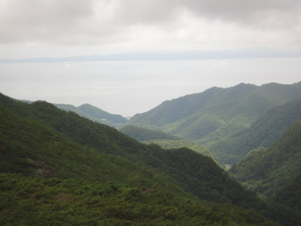 Mountains Forests Shiretoko Nationalpark Hokkaido Japa