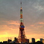 Tokyo Tower by night